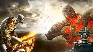 (PS5) Kratos Instant Kills Lava Titan Scene - God of War [4K-60FPS HDR] ULTRA High Graphics