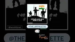 Happy Republic Day 🇮🇳 | Harshit Bansal | Teri Mitti - kesri | Arko | B Praak | #Harshitbnsl #Shorts