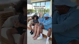 Showing our son of magic trick for his reaction… #Shorts #MagicTrick #Relatable #Family