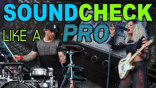 How To Soundcheck a Band Like a Pro ✔ | Tips for Musicians, Singers & Drummers