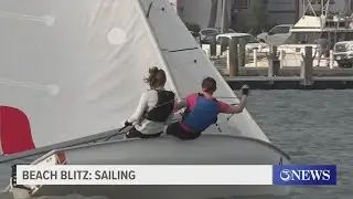 Beach Blitz: sailors cast off to compete on the water and for recreation