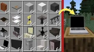 МОД НА ПРОСТУЮ СОВРЕМЕННУЮ МЕБЕЛЬ УЖЕ В MINECRAFT PE 1.19.80.22