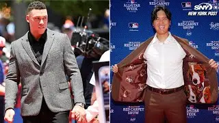 MLB All-Stars outfits made waves on red carpet before All-Star Game