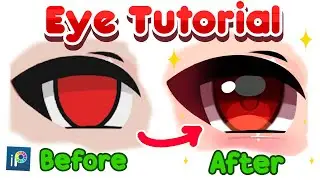 Eye Shading Tutorial - Gacha Life 2 - IbisPaint X