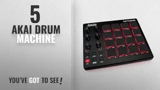 Top10 Akai Drum Machine [2018]: Akai Professional MPD218 | MIDI Drum Pad Controller with Software