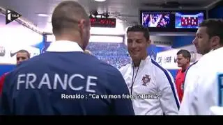 Cristiano Ronaldo à Benzema : Ça va mon frère ?