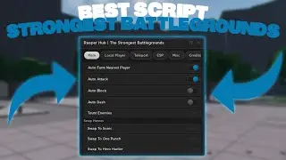 The *BEST* Strongest Battlegrounds Script 💪 | Godmode, Autofarm, & MORE!
