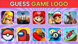 Can You Name the Game by Its Logo in 5 Seconds? | Guess the game logo in 5 Seconds | Logo Quiz