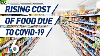 Rising Cost Of Food Due to COVID-19 | NBC 6