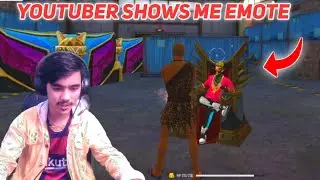 OVERCONFIDENCE👽⚡ YOUTUBER SHOWS ME EMOTE😡