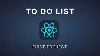 Primer Proyecto en React — To Do List — CRUD