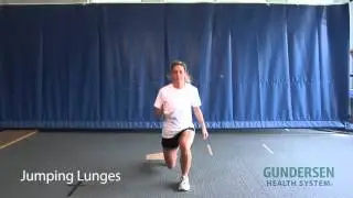 Jumping Lunges