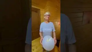 Бабушка нашла странный шарик у сына в комнате..🤔🎈👵🏻