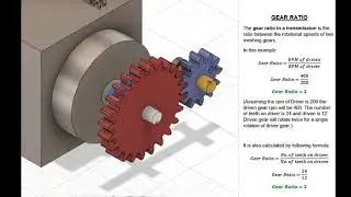 gear ratio animation