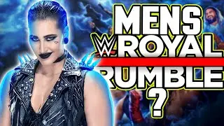 WWE 2K22:I put Rhea Ripley in the MENS Royal Rumble and this happened! (Modded Gameplay)