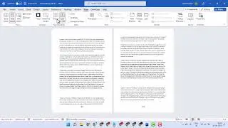 How to View Two Pages Side by Side in Microsoft Word