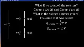 Voltage and Current Division