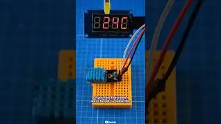 Make Humidity and Temperature Monitor with Arduino - TM1637 - DHT sensor #arduino #arduinoproject