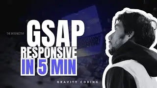 [ ⏰ 5 Minute Tutorial ] | 🚀 GSAP Responsive Animation Techniques 👨‍💻 | Quick and Easy 🚀