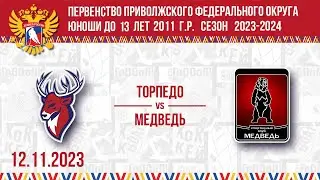 ТОРПЕДО vs МЕДВЕДЬ 2011 12.11.2023