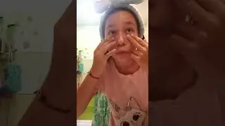 мое утро✌️ как я обычно умываюсь🥰✌️ и всем доброе утречко всех лю❤️
