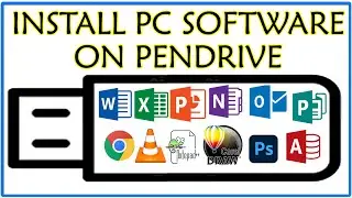 How to Install PC Software on a USB Flash Drive | Create Portable Apps flash Drive