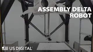 Streamlining an assembly process with a delta robot | US Digital