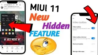 MlUl 11 New Feature Video Tool Box Enable | Any Xiaomi phones In Hidden Feature #Xiaomi#VideoToolBox