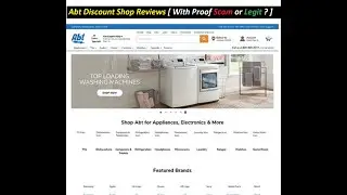 Abt Discount Shop Reviews [ With Proof Scam or Legit ? AbtDiscountShop ! AbtDiscountShop Com Reviews