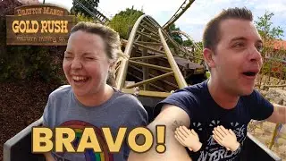 We Rode Intamin's Most CREATIVE Family Coaster Yet! Gold Rush at Drayton Manor New for 2024!