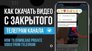 Как скачать защищенное видео с Telegram / How to download private video from Telegram