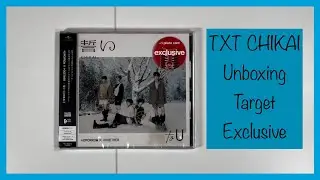 Unboxing TXT Chikai Japanese Single Album [Target Exclusive]