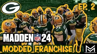 Wrapping up the Preseason | Packers Modded Franchise Ep. 2 | Madden 24