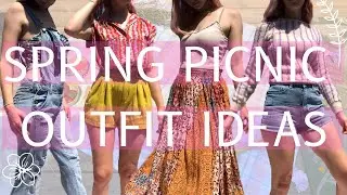 THRIFTED Spring Summer Picnic Outfit Ideas & Inspiration ~ Spring & Summer Fashion Trends 2021