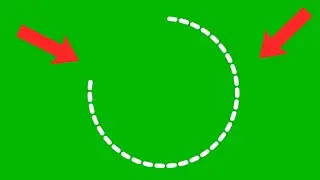 White Circle Green Screen Animation [FREE DOWNLOAD]