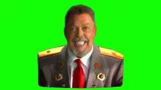 Tim Curry in Red Alert 3 space speech green screen