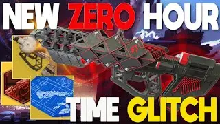 DO THIS NOW... You Need To Use This EASY SOLO Zero Hour TIME GLITCH BEFORE Its Patched | Destiny 2