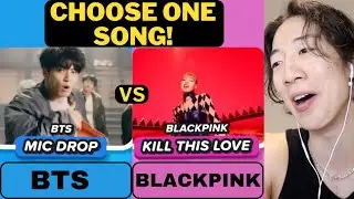 SAVE ONE K-POP SONG | 2 Boys vs 2 Girls