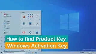 How To Find Windows Product Key | How To Activate Windows | Product Key Windows 10 How To Find