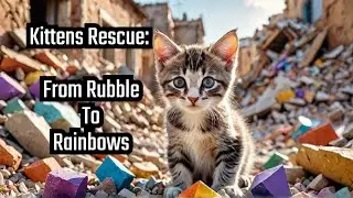 Kittens Rescue Update: From Rubble To Rainbows 🐈🌈