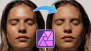 Hautglanz entfernen in Affinity Photo 2