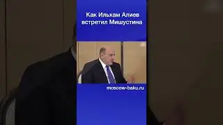 Как Ильхам Алиев встретил Мишустина