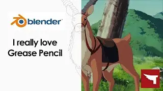 Blender Grease Pencil works | Blender 2.8 / 2.9