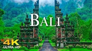Bali 4K - Amazing Beautiful Nature Scenery with Relaxing Music for Stress Relief - 4K Video Ultra HD