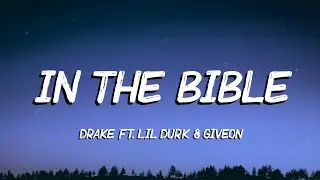 Drake - In the Bible (Lyrics) | i did my dance one time on tiktok and went viral with