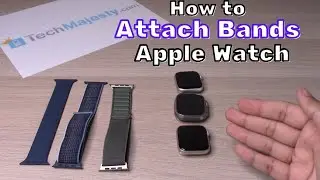 How To Attach Bands On Apple Watch (ANY Model) (Series 1, 2, 3, 4, 5, 6, 7, SE, etc)