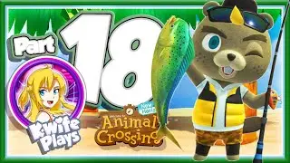 Animal Crossing Part 18 Amber attempts CJs Fishing Challenge!