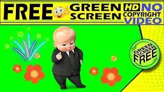 Baby boos Cartoon  green screen, green Wrong Head green screen  cartoon,green screen video baby boos