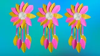 Wall Hanging Craft Ideas with Paper Rainbow | Paper Craft Easy and Simple