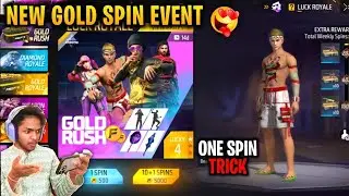 GOLD RUSH EVENT FREE FIRE | FREE FIRE NEW EVENT | FF NEW EVENT | NEW EVENT FREE FIRE | GOLD RUSH